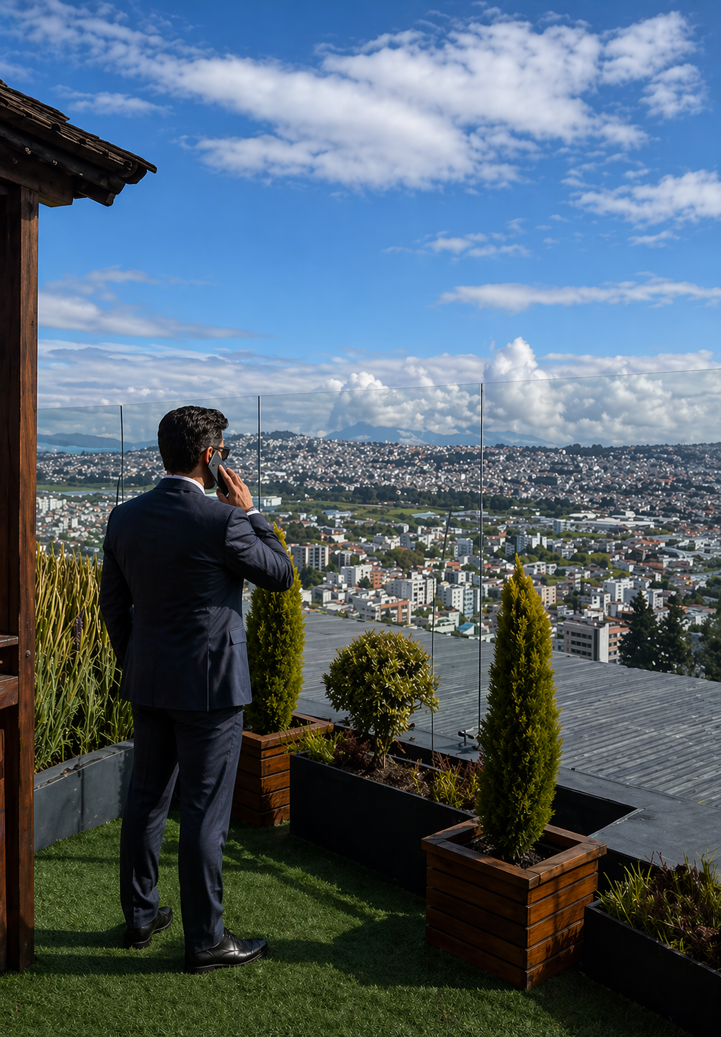 Vista estratégica de Quito